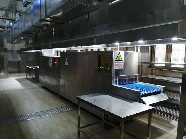 R590-MD Series Conveyor Dishwasher & Dryer All-in-One Machine
